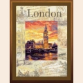 Набор для вышивания нитками РИОЛИС "Города мира. Лондон"