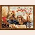 Набор для вышивания нитками РИОЛИС "Домашние любимцы"