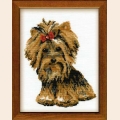 Набор для вышивания нитками РИОЛИС "Йоркширский терьер"