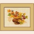 Набор для вышивания нитками РИОЛИС "Осенний букет"