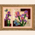 Набор для вышивания бисером BUTTERFLY "Ирисы"