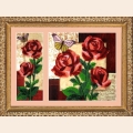 Набор для вышивания бисером BUTTERFLY "Розы"