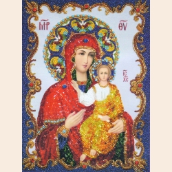 Набор бисером ИЗЯЩНОЕ РУКОДЕЛИЕ "Богородица Смоленская" (Иконостас) 