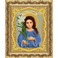 Схема для вышивания бисером ТМ ВЕЛИССА "Богородица "Трилетствующая"