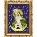Схема для вышивания бисером ТМ ВЕЛИССА "Пресвятая Богородица Остробрамская"