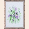 Набор для вышивания нитками РИОЛИС "Весенние ирисы"